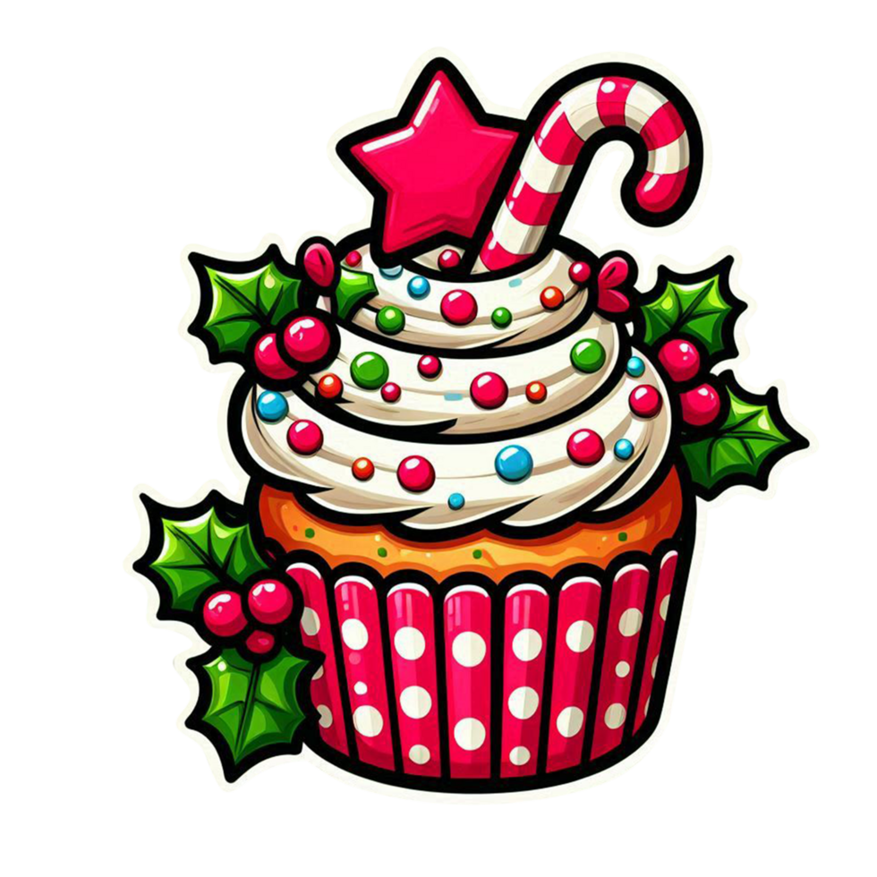 Christmas Cupcake Decorations