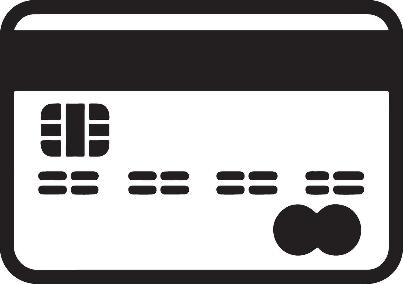 Silhouette finance credit card economy technology Image vector