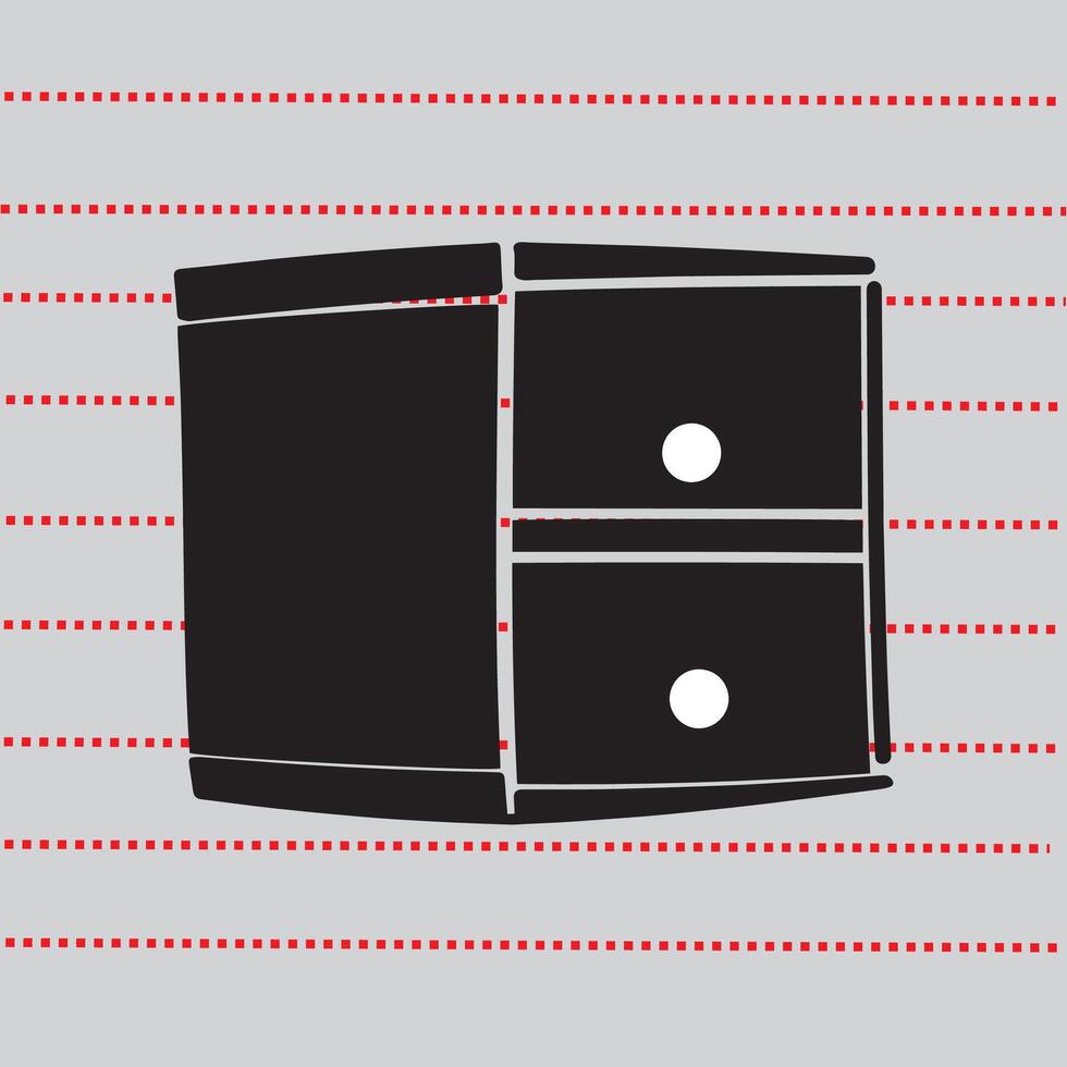 bookshelf icon thin line style, bookshelf icon vector