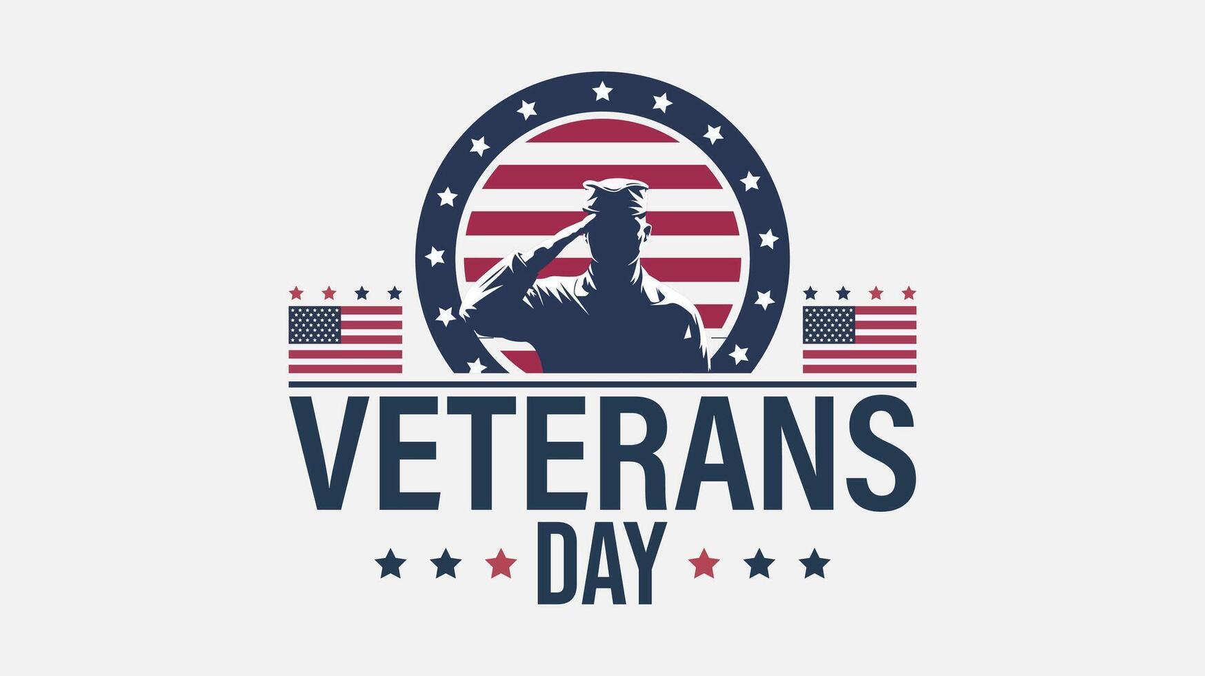 Veterans day. Holiday concept. Template for background, banner, card, poster with vector