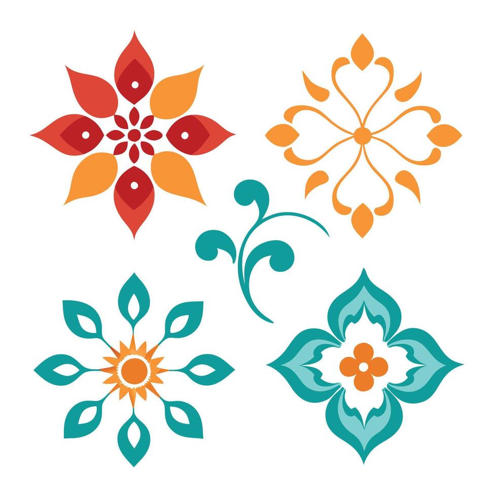 Floral design illustration. vector