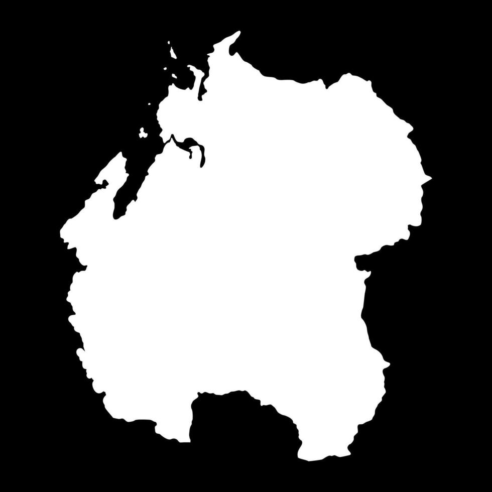 Sofia region map, administrative division of Madagascar. illustration. vector