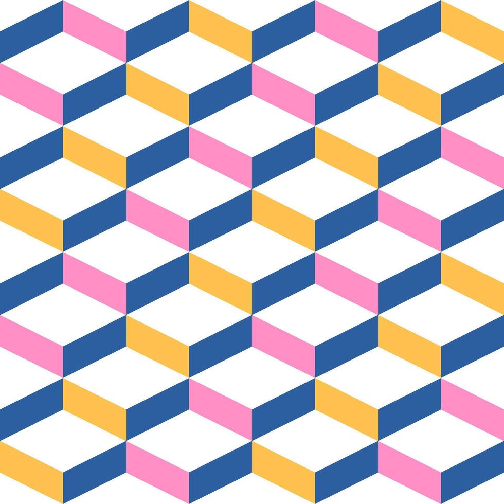 Geometric abstract seamless pattern. Modern seamless patterns. Trendy texture. vector