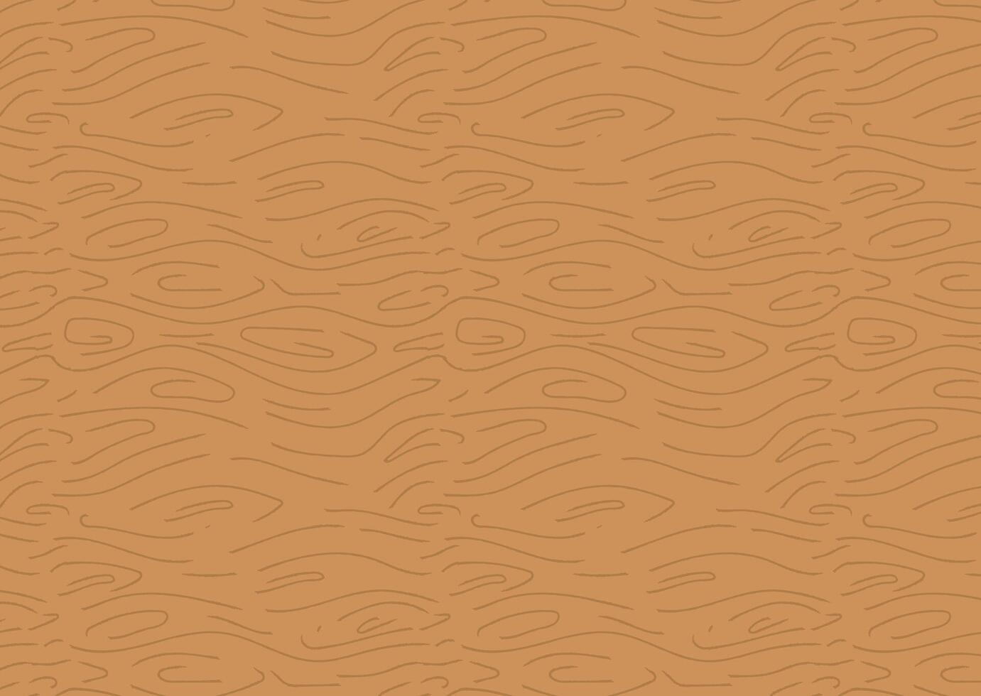 Horizontal wood texture pattern with flowing organic lines. Hand-drawn design in earthy brown tones. illustration in minimalist, natural style. vector