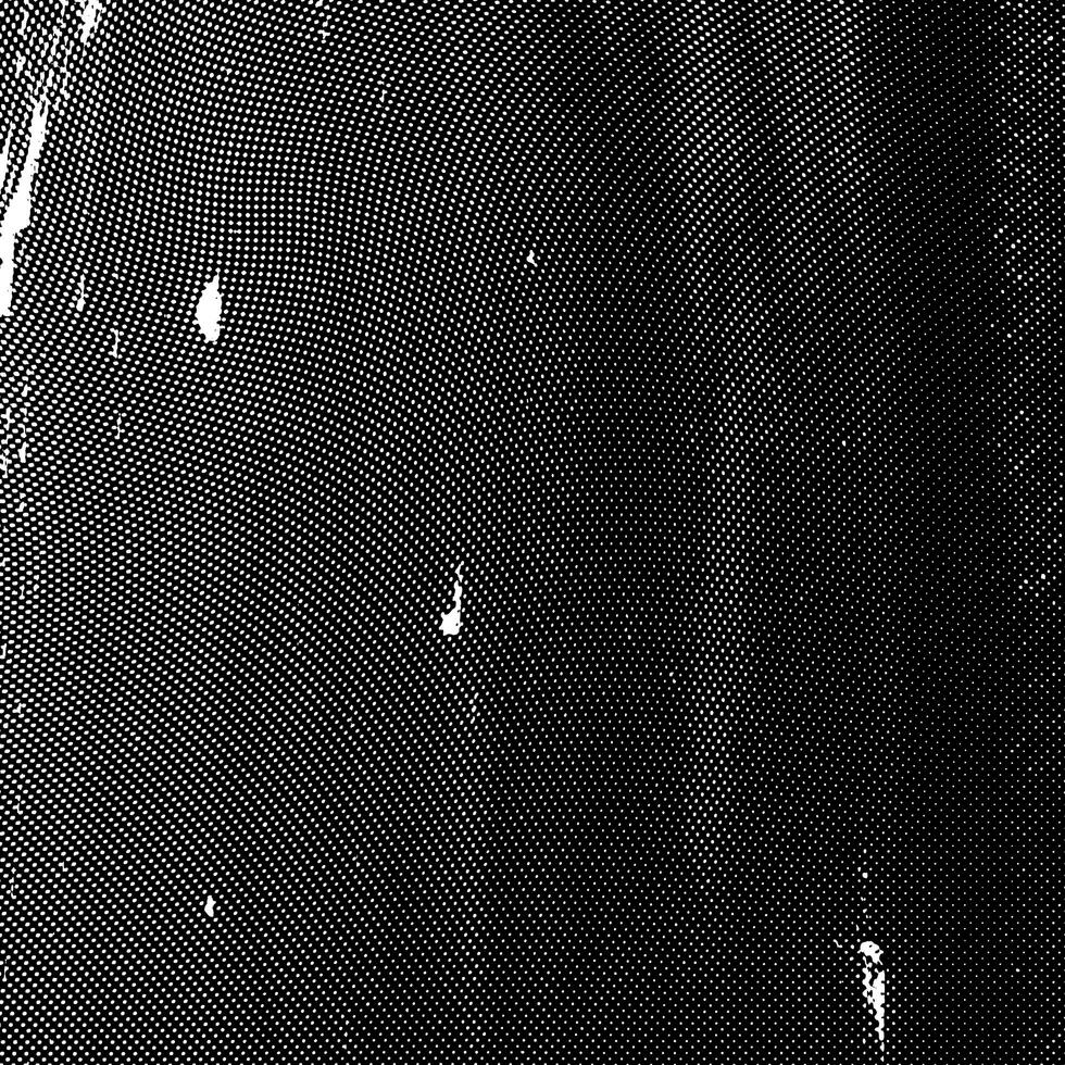 halftone effect on black background. Old vintage paper texture. Modern Dotted Futuristic Backdrop. Fade Noise Overlay. Half Tone grunge. Abstract Wall Pattern. photo