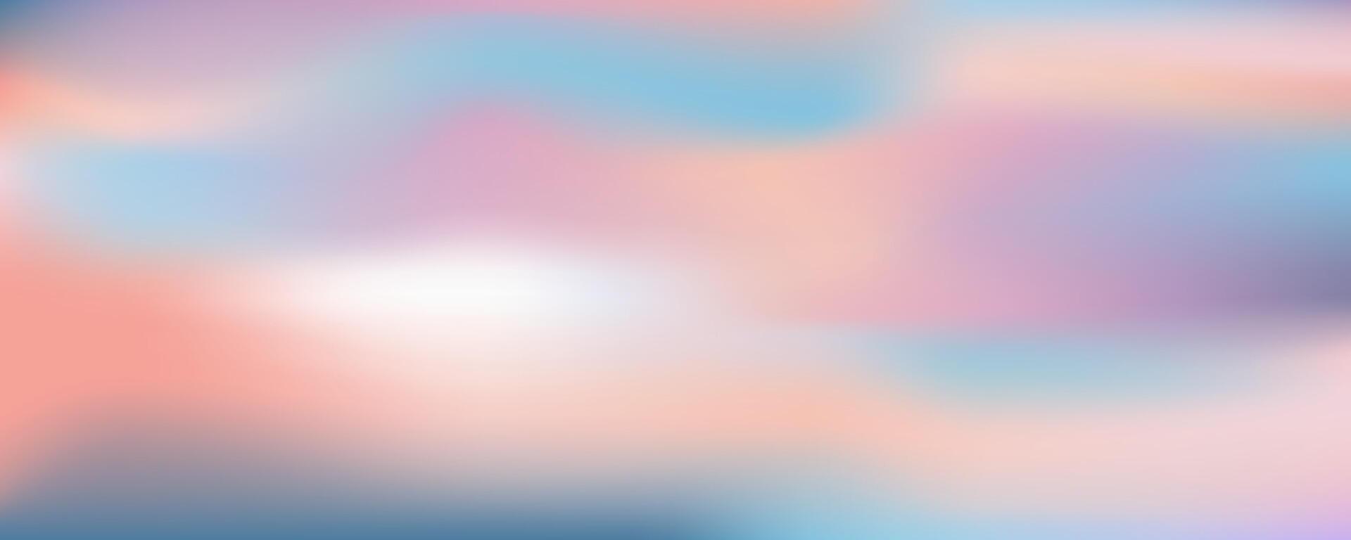 Pink sky background. Pastel abstract purple gradient sunset. Watercolor winter cold wallpaper. Blurred landscape. vector