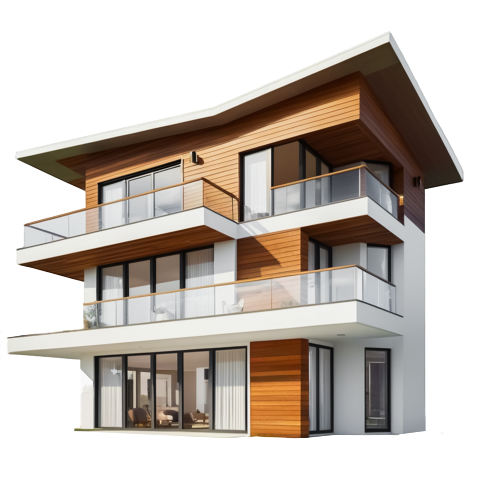 Modern minimal house png