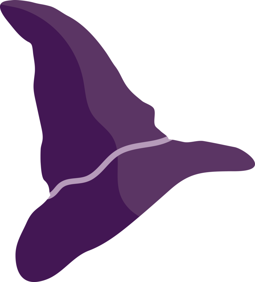 Happy Halloween day isolate element of hat. png