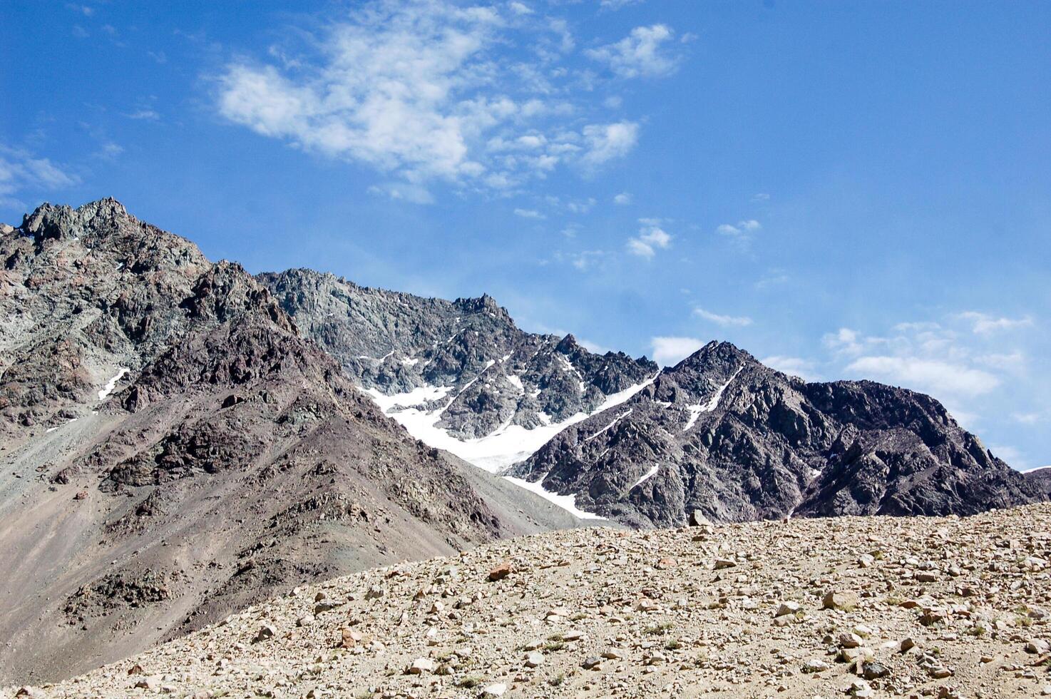 Andes mountain range in Mendoza, Argentina photo