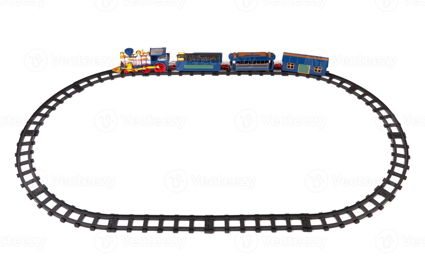 train on white photo