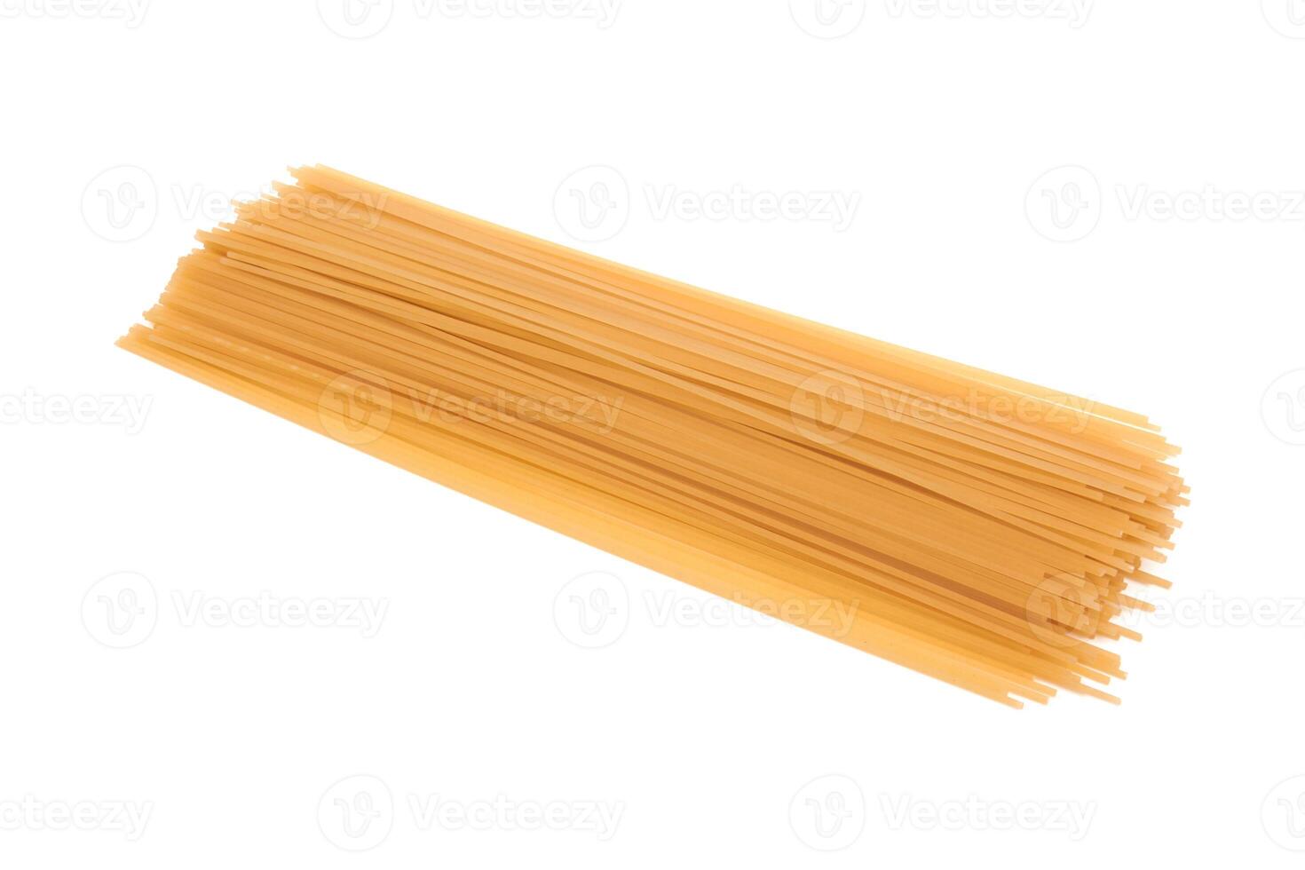 spaghetti on white photo
