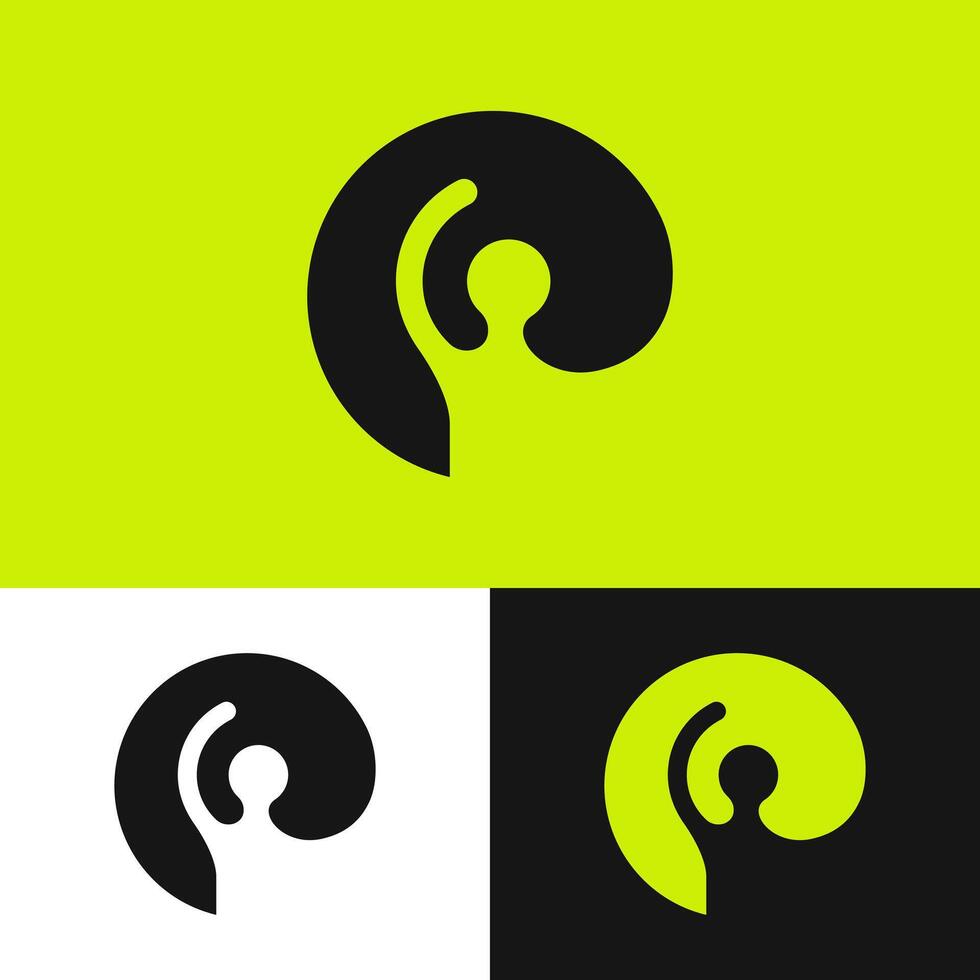 A fun connection with a logo that symbolizes happiness in every conversation vector