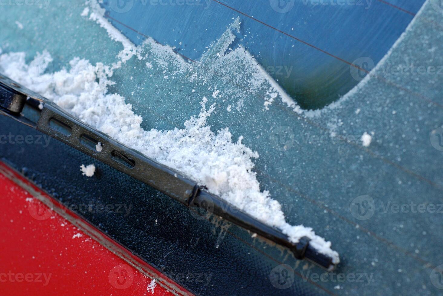 frost on a ca wiper photo