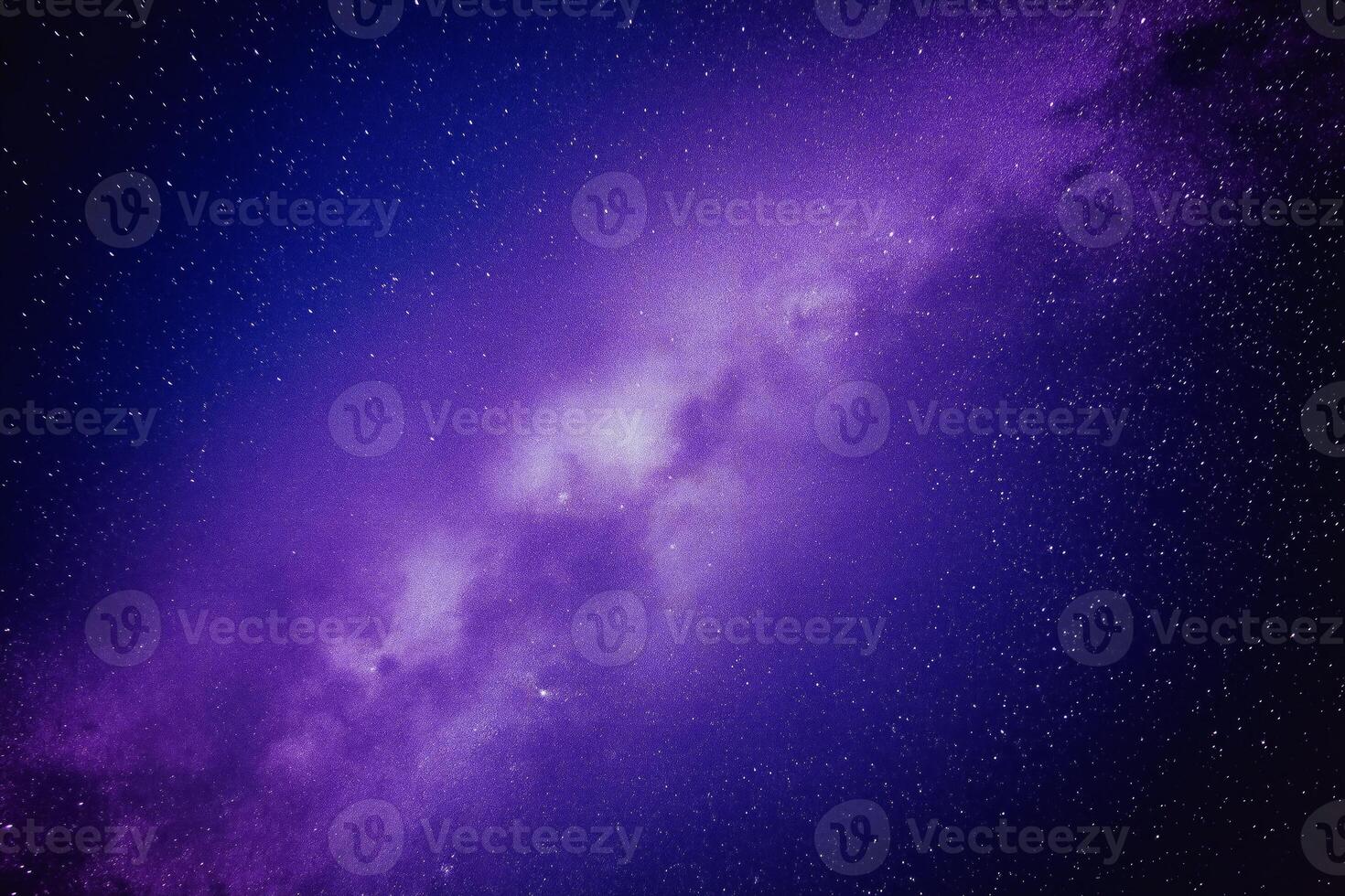 Explore the enchanting cosmic clouds and starry night sky illuminated in rich Midnight purple and lavender tones photo