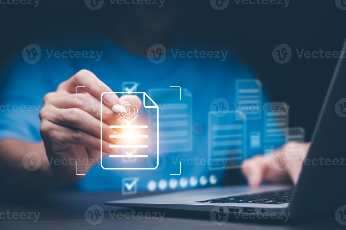 checklist and clipboard task documentation management, business people working laptop checklist questionnaire assessment form, online survey online exam Choosing the right answer in the exam photo