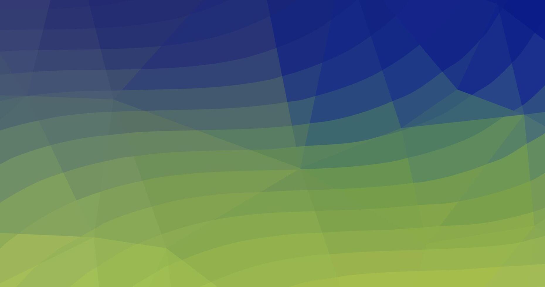 Abstract gradient background with blue and green colors. vector