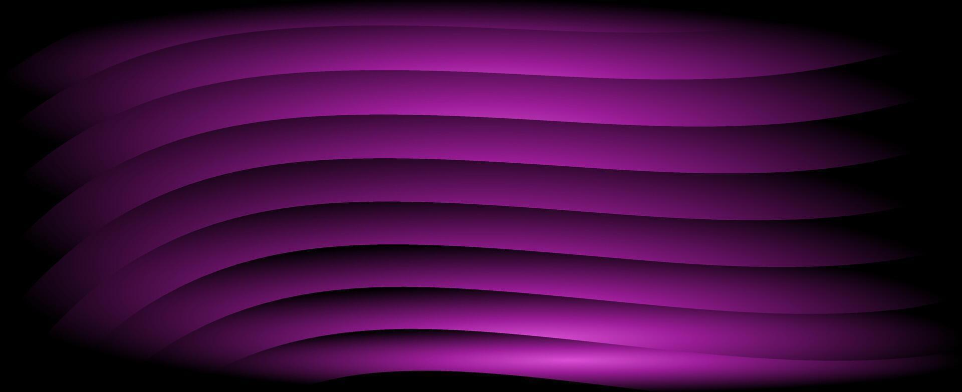 Abstract purple background with wavy lines. vector