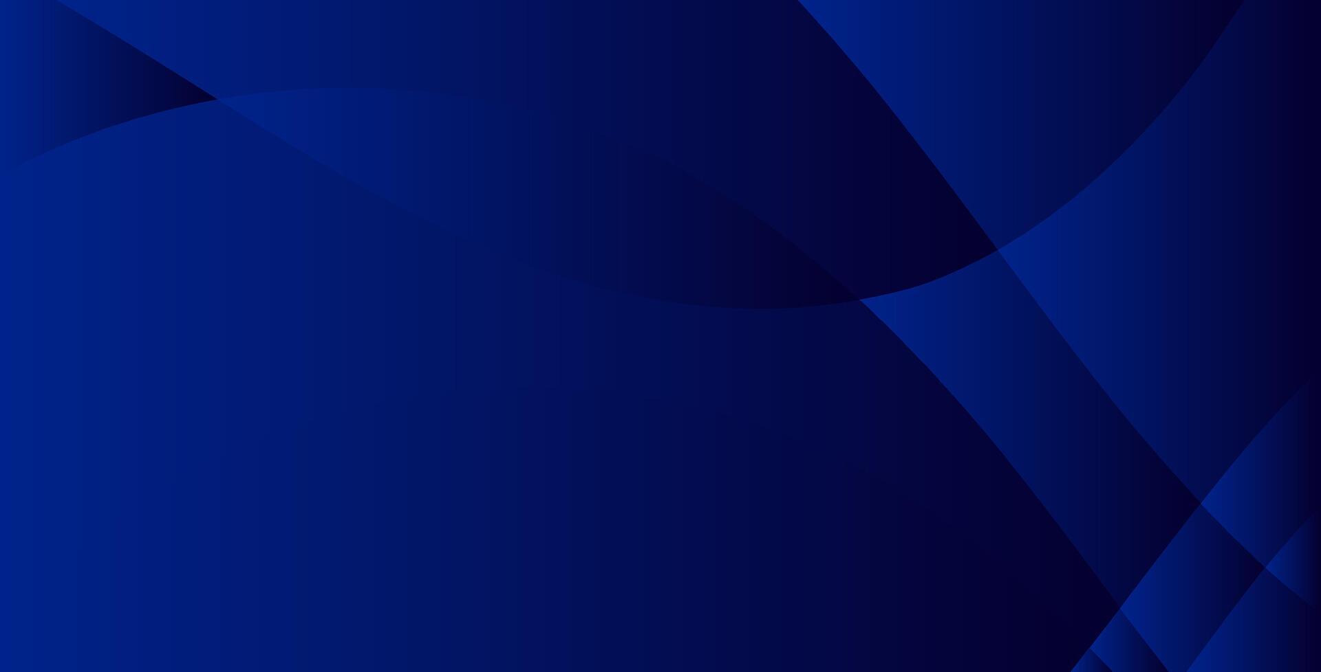 Abstract blue geometric background with curved lines. vector