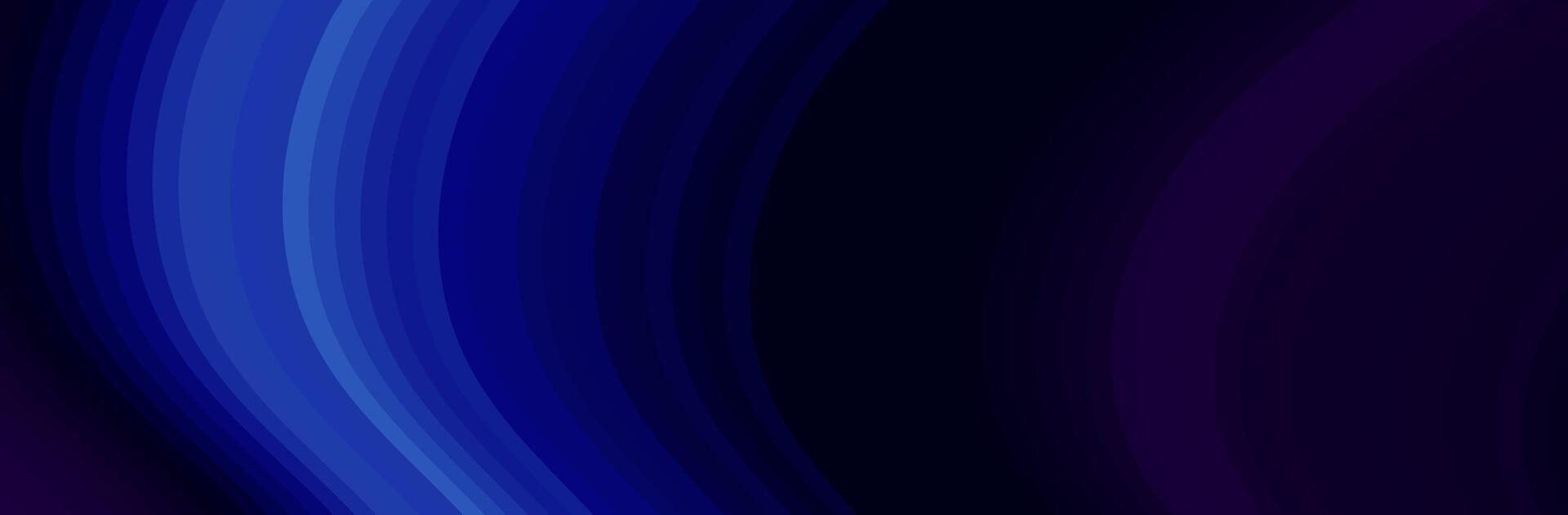 Abstract background with blue and purple curved lines. vector