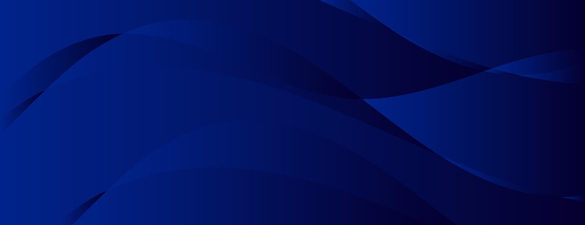 Abstract blue wave background. vector