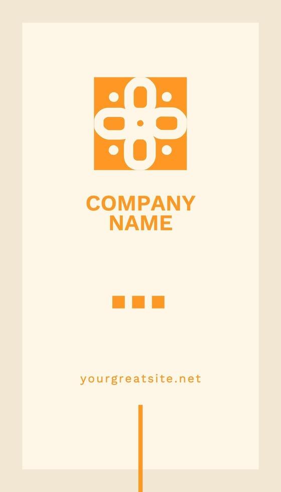 Generic Name Card template