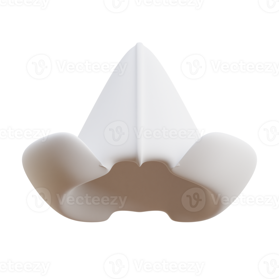 3D Dutch Traditional Folded Hat png