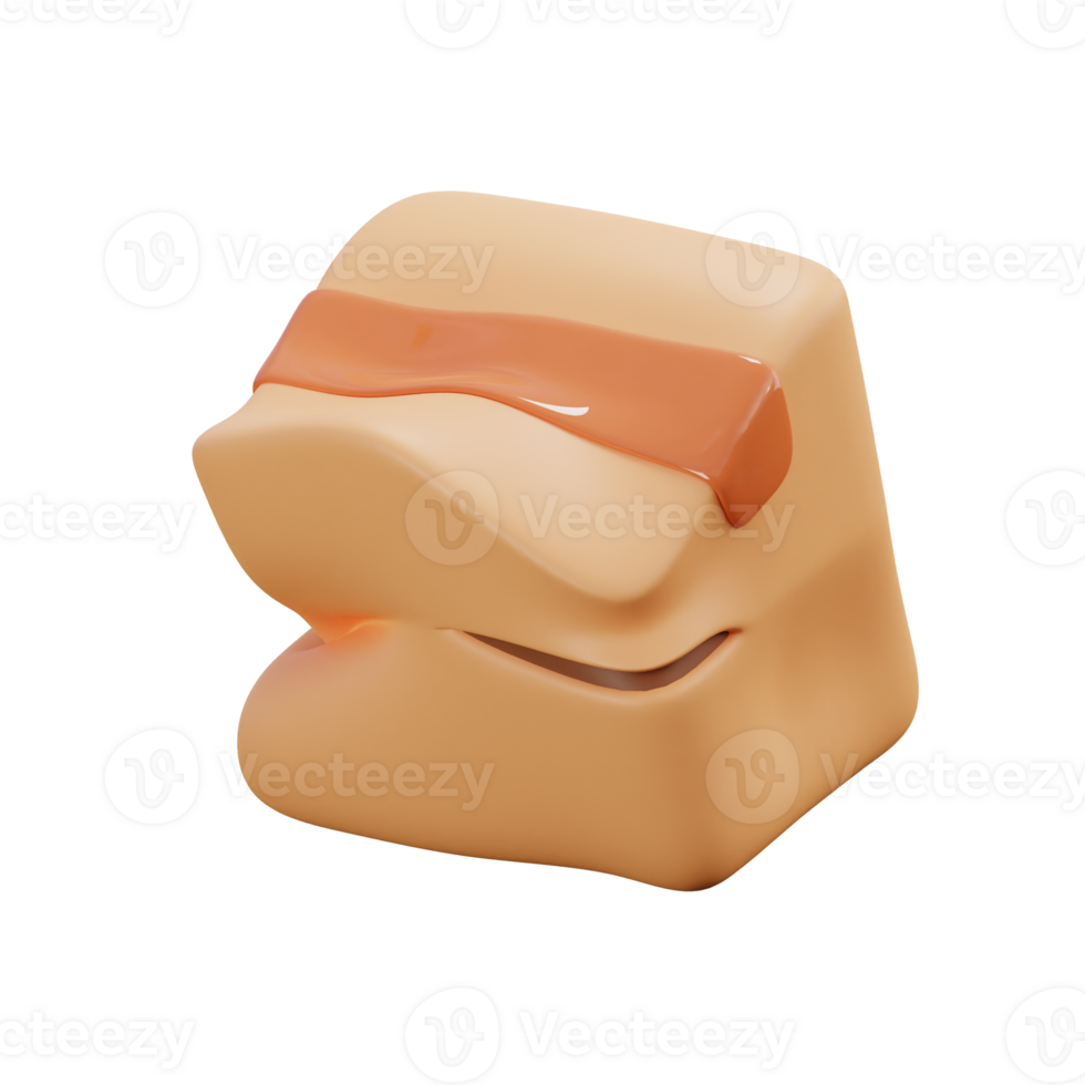 Damaged Package 3D Model for Logistics png