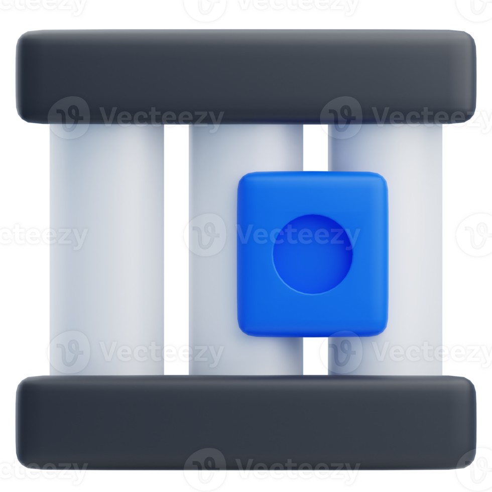 3D Secure Aviary Detention System Concept png