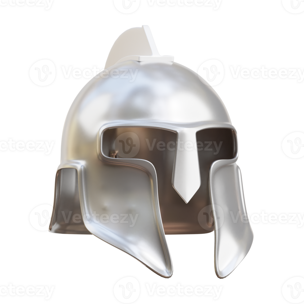 3D Medieval Knight Helmet From United Kingdom png