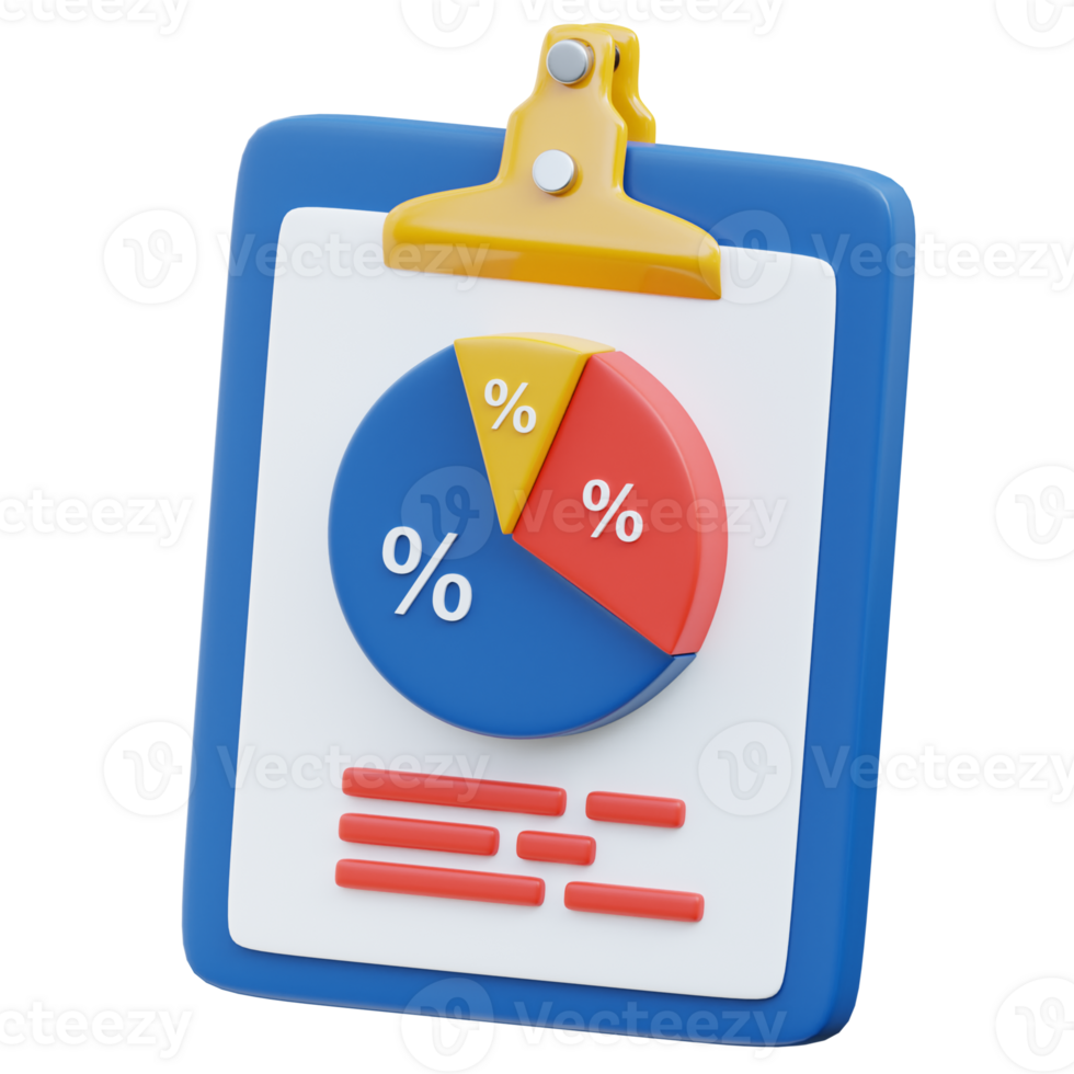 3D Business Data Analysis Report png