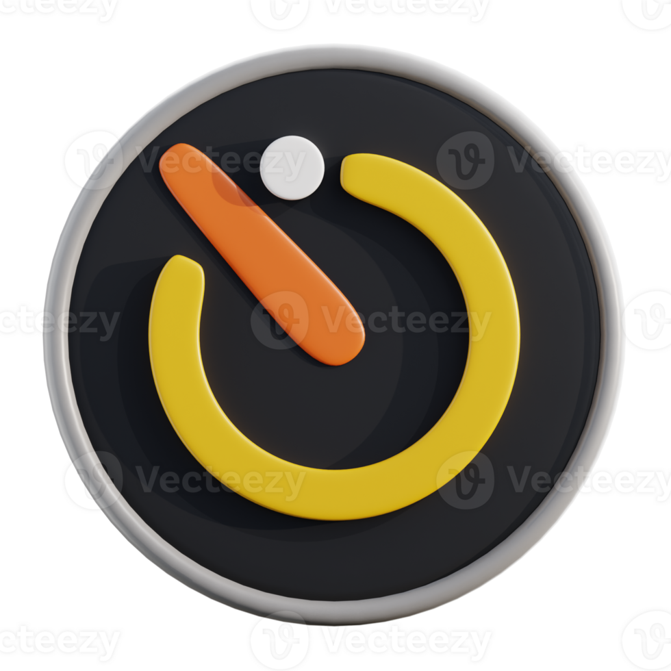 3D Stopwatch Icon For Photography Timer png