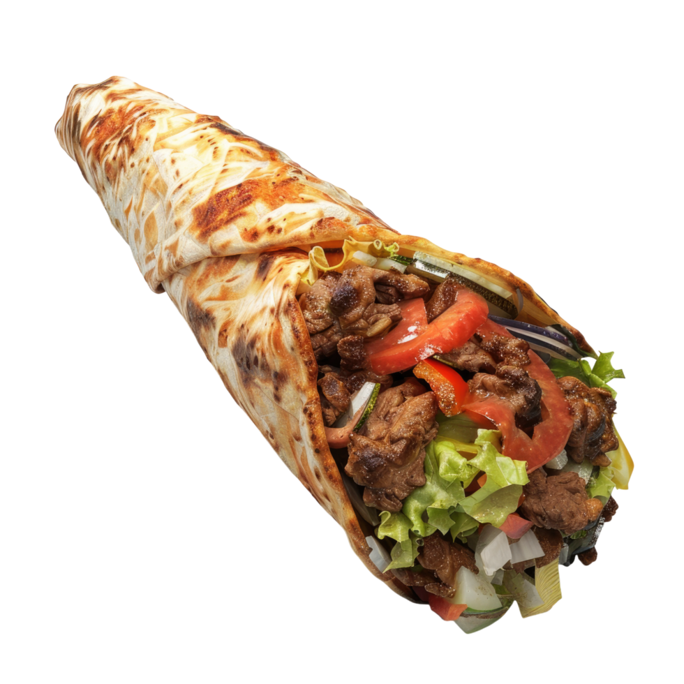 Doner kebab transparent background png