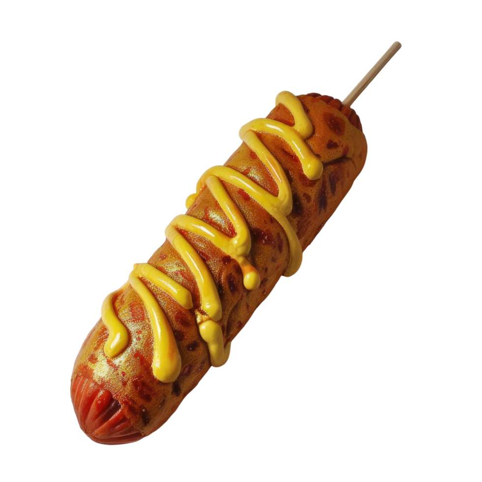 Corn dog transparent background png