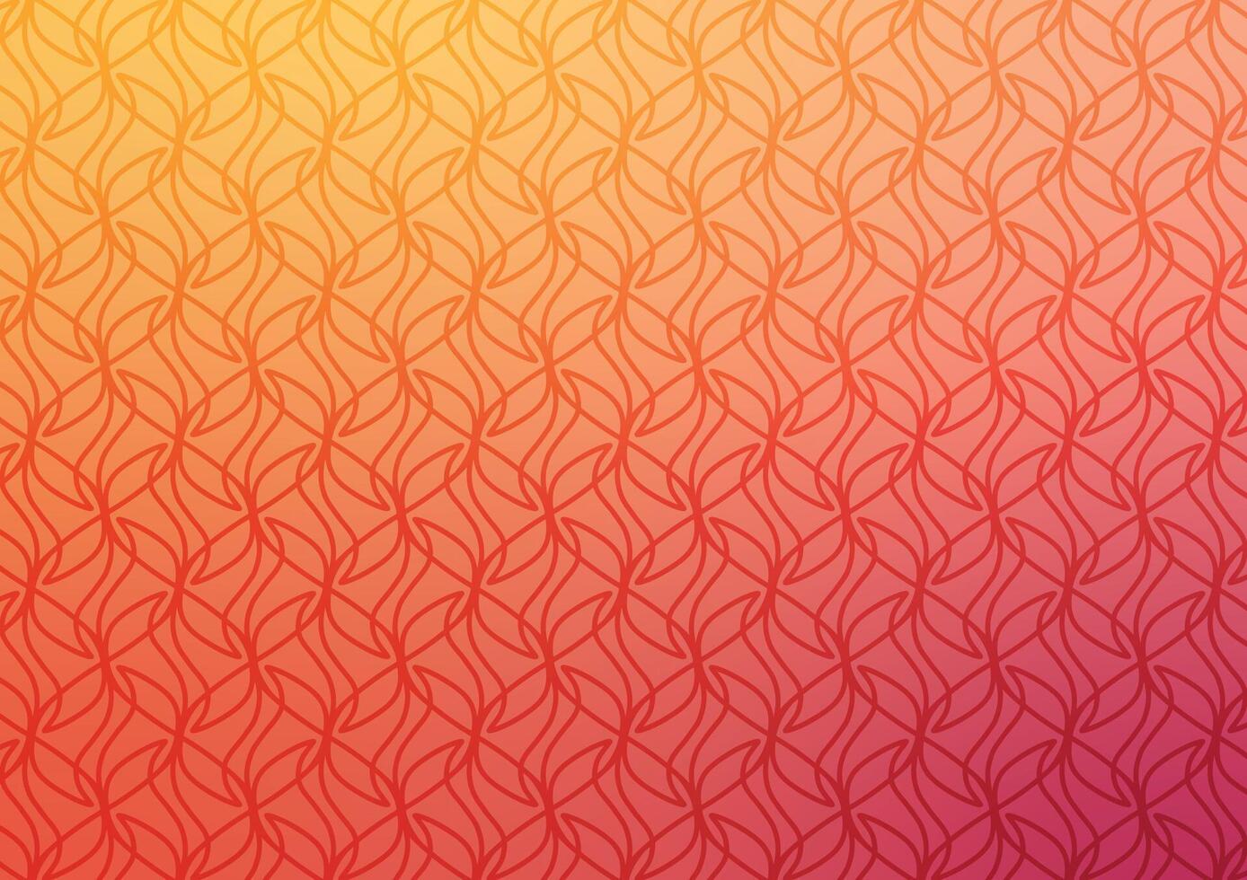 Red line art pattern graphic presentation background vector