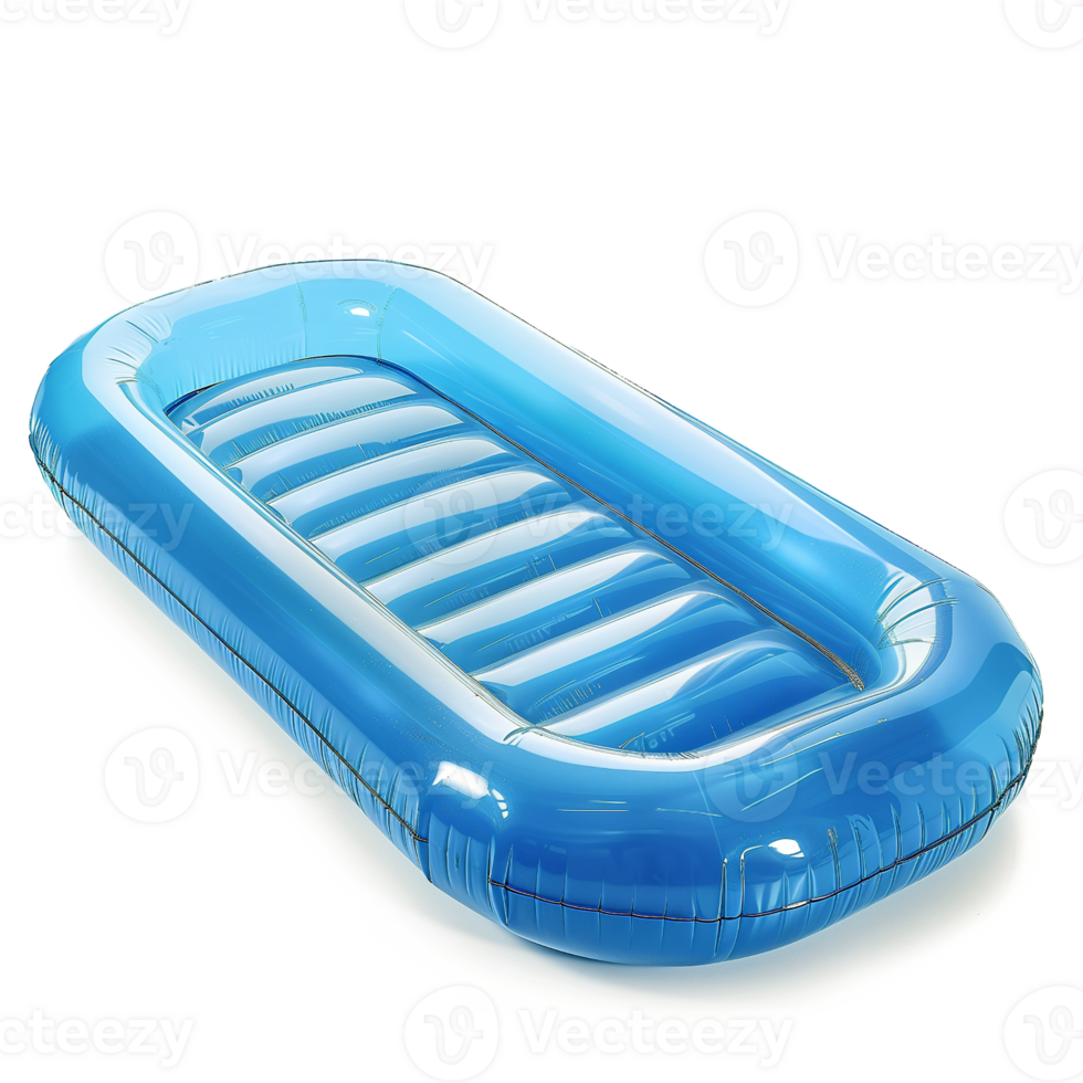 Inflatable boat isolated on transparent background. png