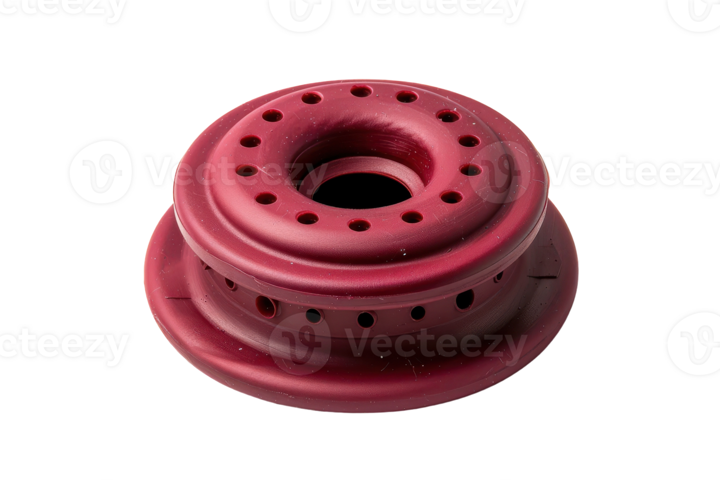 Rubber Drain Stopper On Transparent Background. png