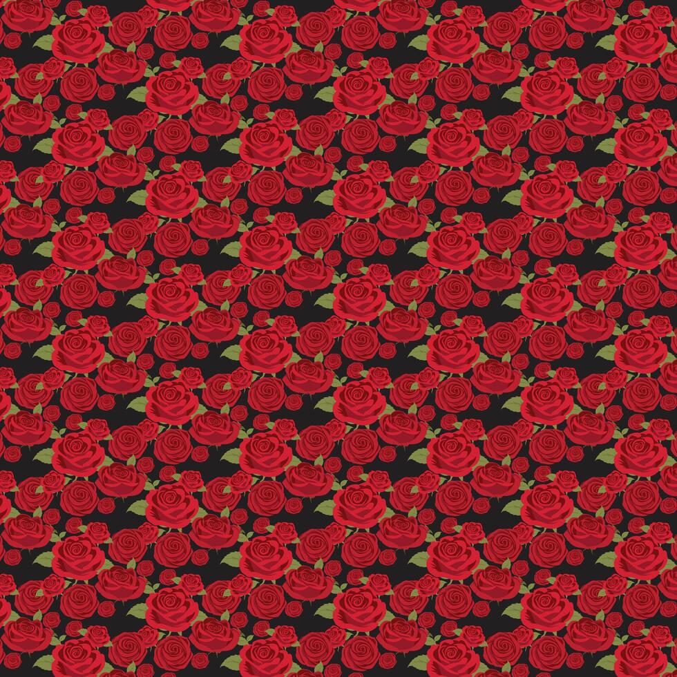 Floral seamless pattern for textile, wrapping and background vector