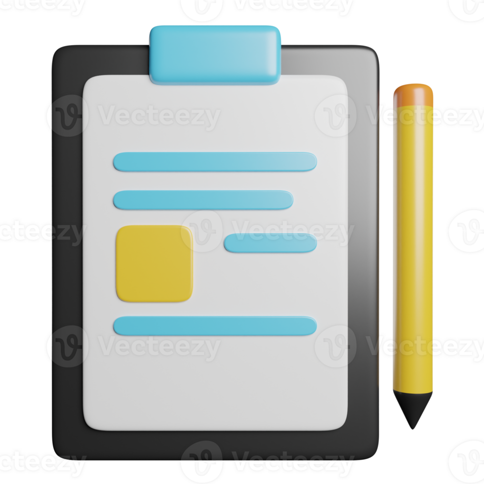 Clipboard Document List png