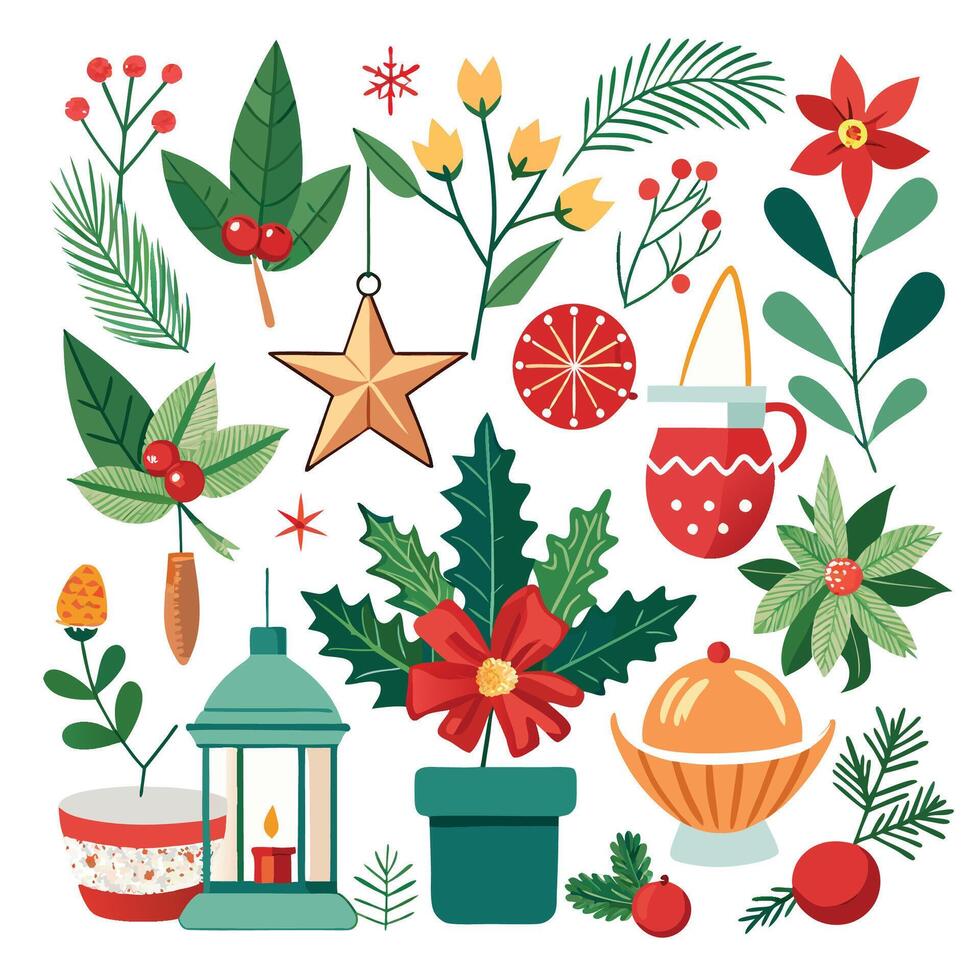 Christmas Ornament Collection vector