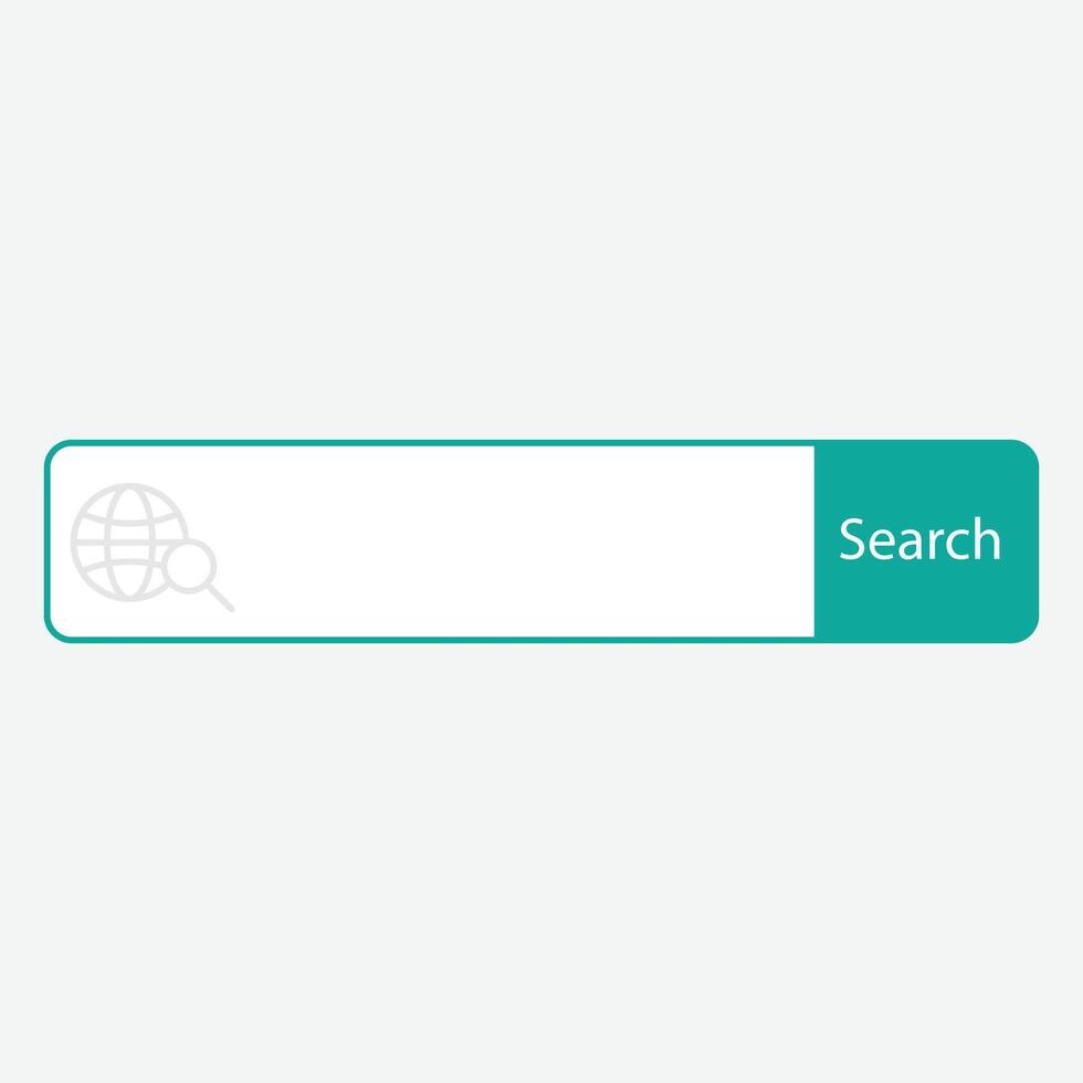 Search button icon on a white background vector