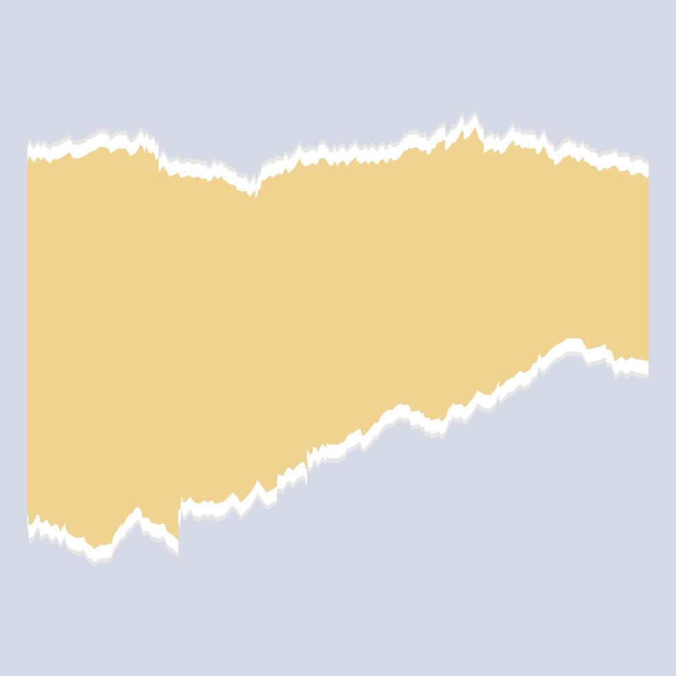 A textured background with a torn paper effect in soft colors. vector