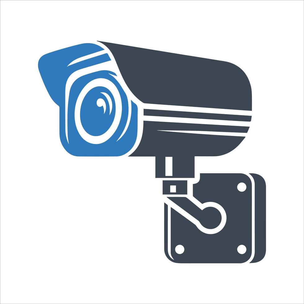 Cctv camera icon. surveillance icon vector