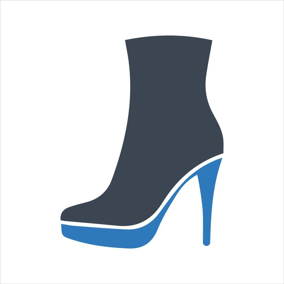 High heels icon vector