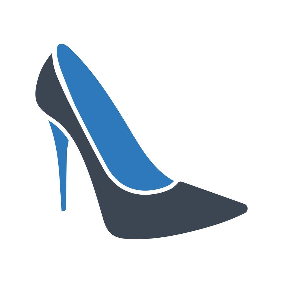 High heels icon vector