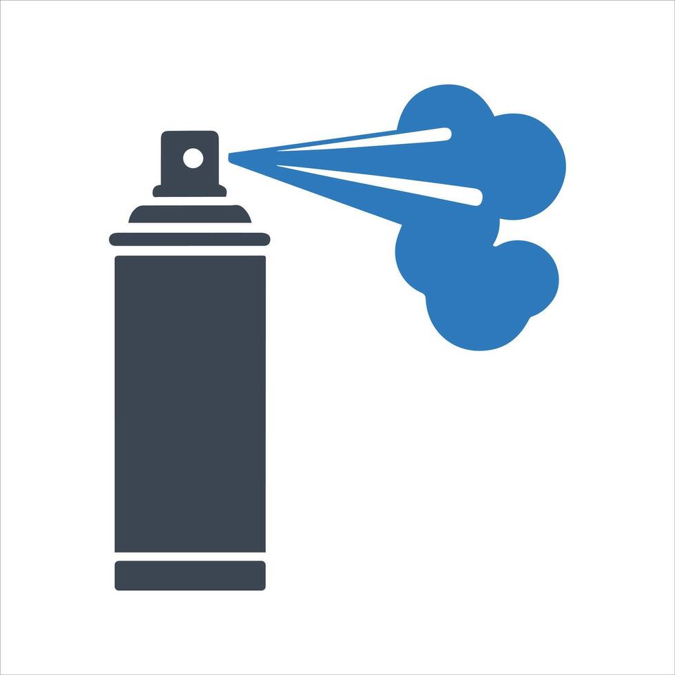 Spray icon. Hair spray icon. Bug spray icon vector