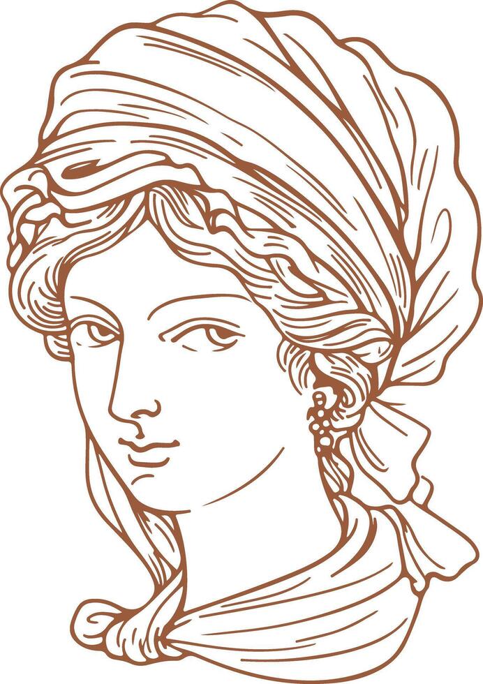France mother portrait vector