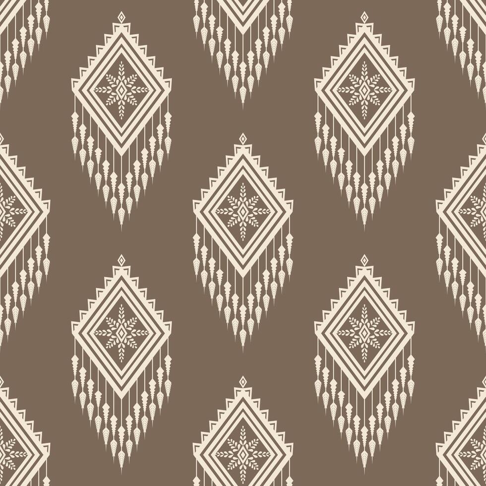 Navajo and Aztec ethnic patterns with rich native Indian American designs, featuring seamless geometries, intricate ikat, and timeless tribal motifs for unique traditional decor projects vector