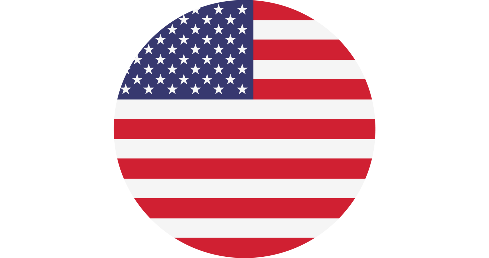 United States of America, USA Country Round Flag png