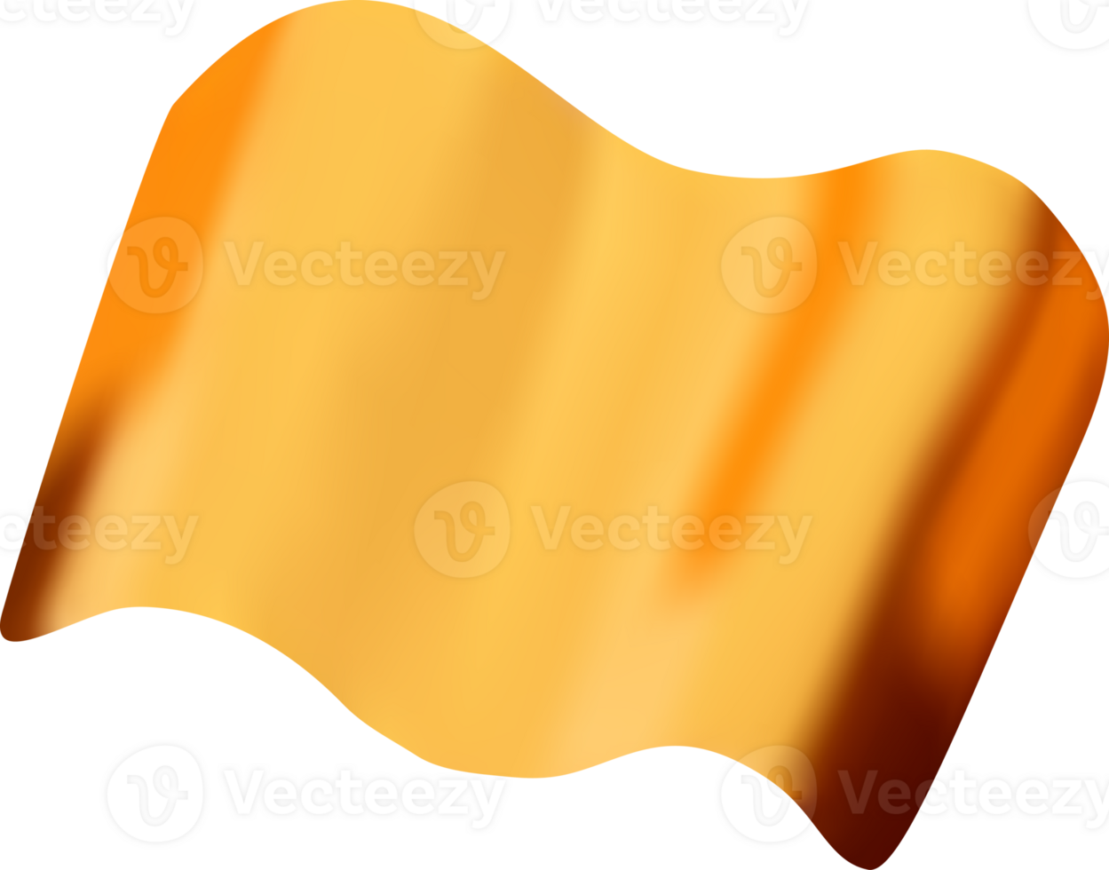 3D party gold confetti. Golden firecracker ribbon png