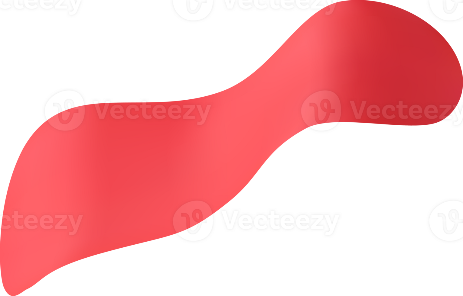 3D red party confetti. Colorful firecracker ribbon png